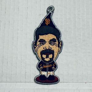 Coach Bruce Bochy San Francisco Giants (MLB) Gnome Patch‎ Lanyard Keychain